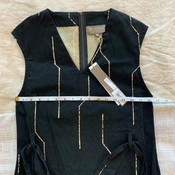 NWT Bel Kazan Arpi dress in Black Lark - Picture 3 of 9